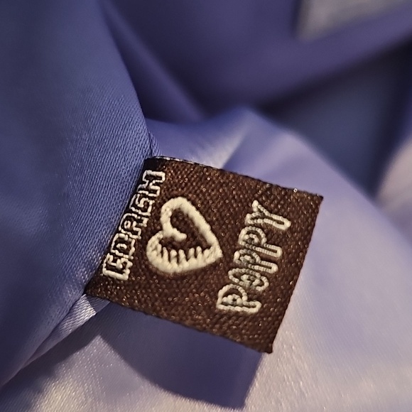 RESERVED - HAPPY COACH 17929 Poppy Multi Heart PINK PURPLE Glam Tote Bag RARE - Picture 16 of 16